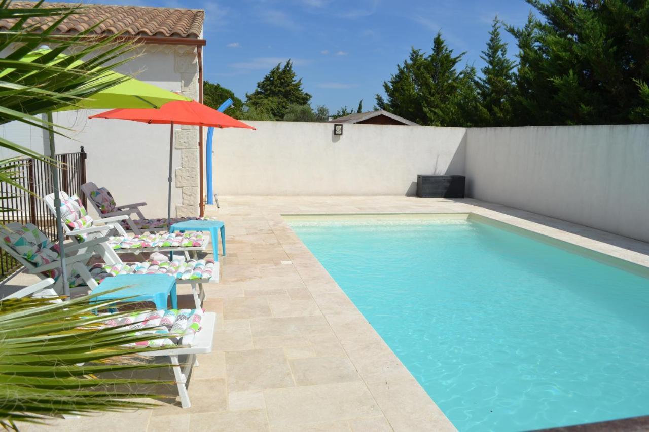 Joli Appartement Au Calme Entre Nimes Et Avignon Meynes Экстерьер фото